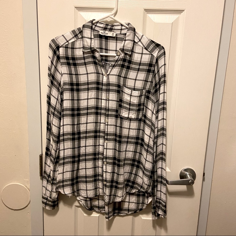 EUC Hollister Pocket Flannel